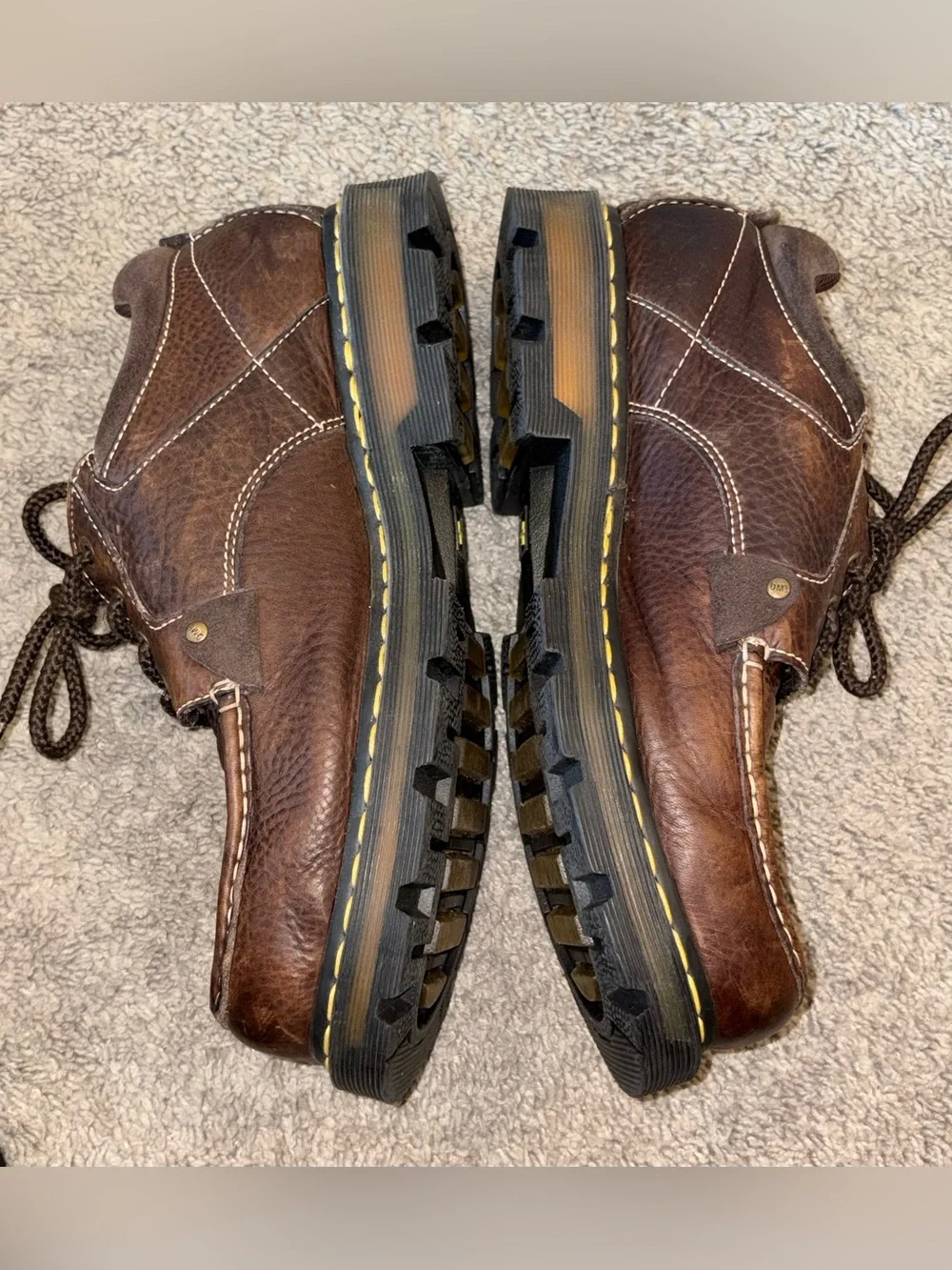 Dr. Marten‎ 9801 Men’s Chunky Y2K Leather Oxford Lace Up Brown Shoes size 11